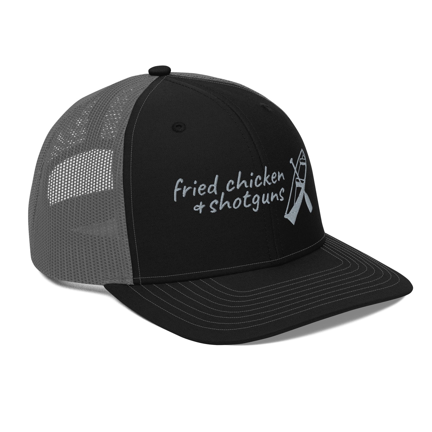 FC&SG Snapback Trucker Cap | Richardson 112 (Black/Gray)
