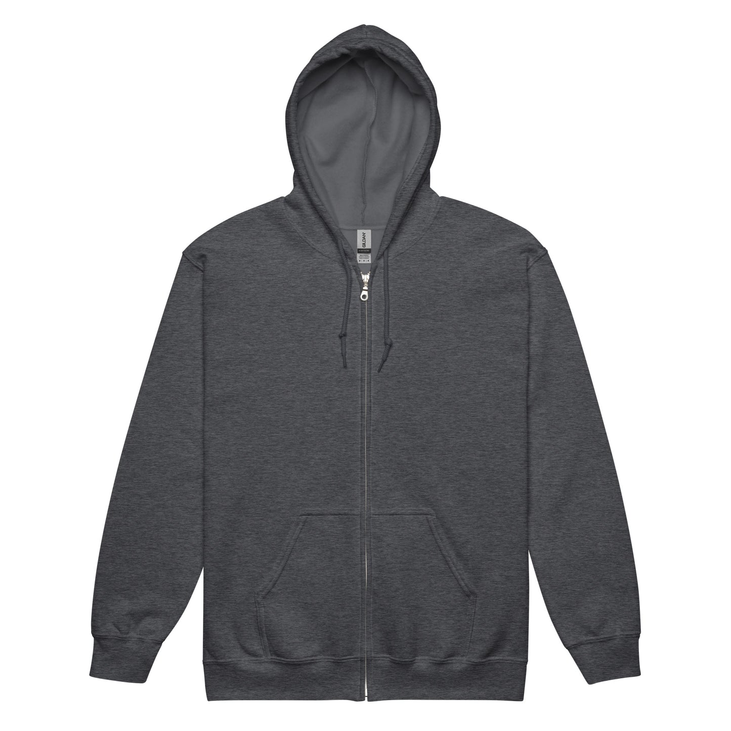 Heaux Heaux Heaux Zippered Hoodie (light logo)