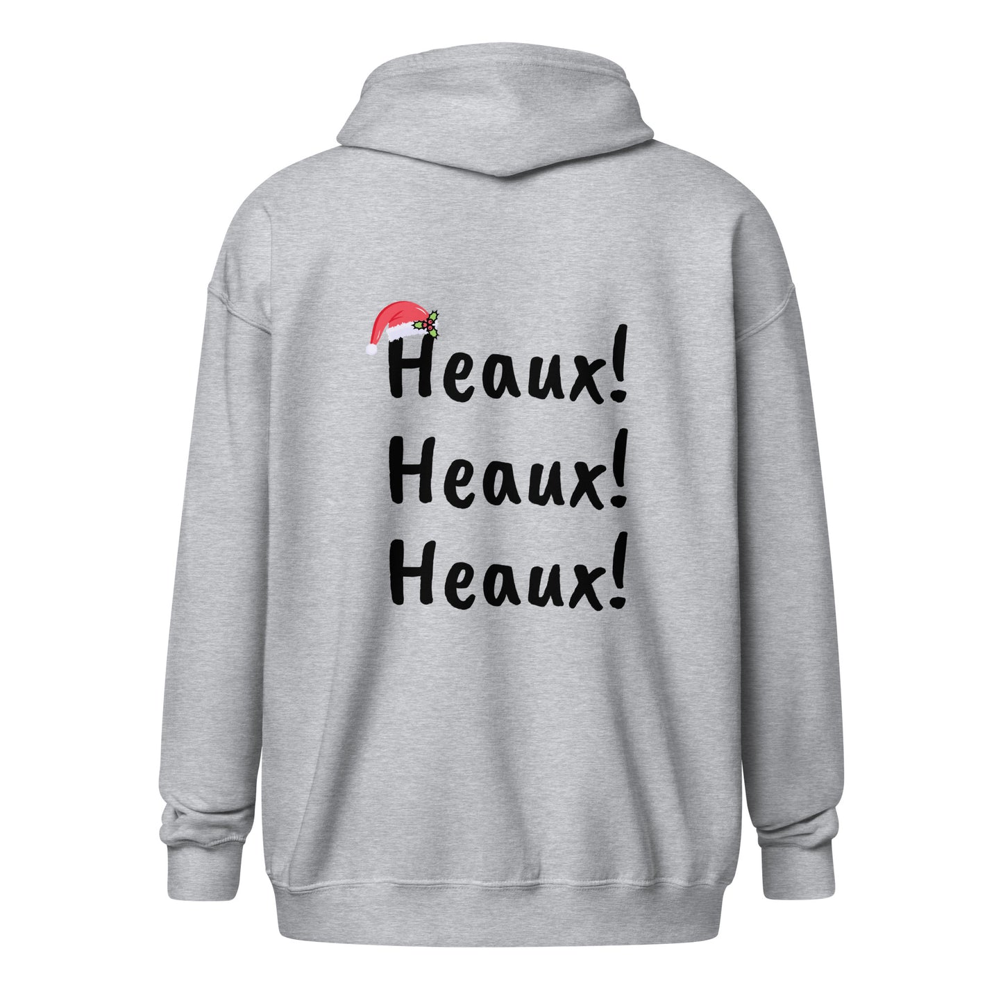 Heaux Heaux Heaux Zippered Hoodie