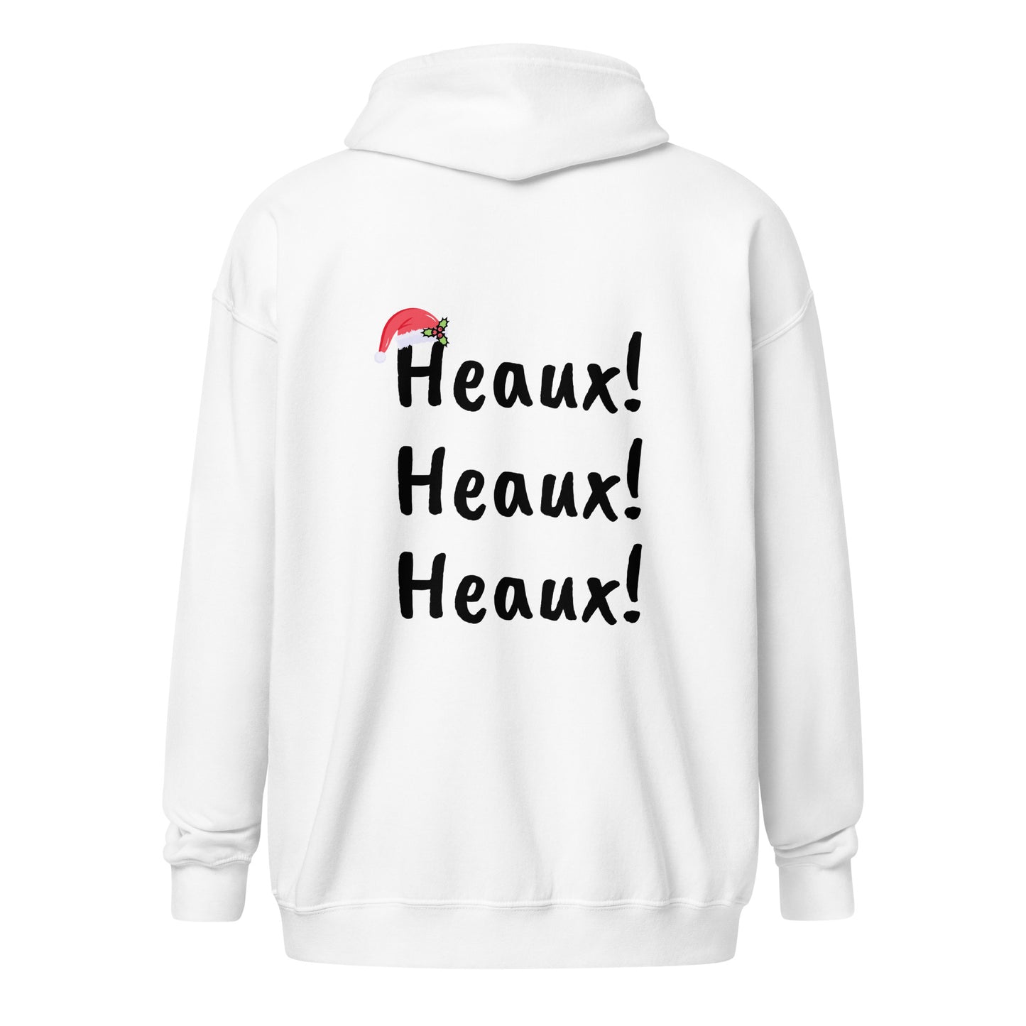 Heaux Heaux Heaux Zippered Hoodie