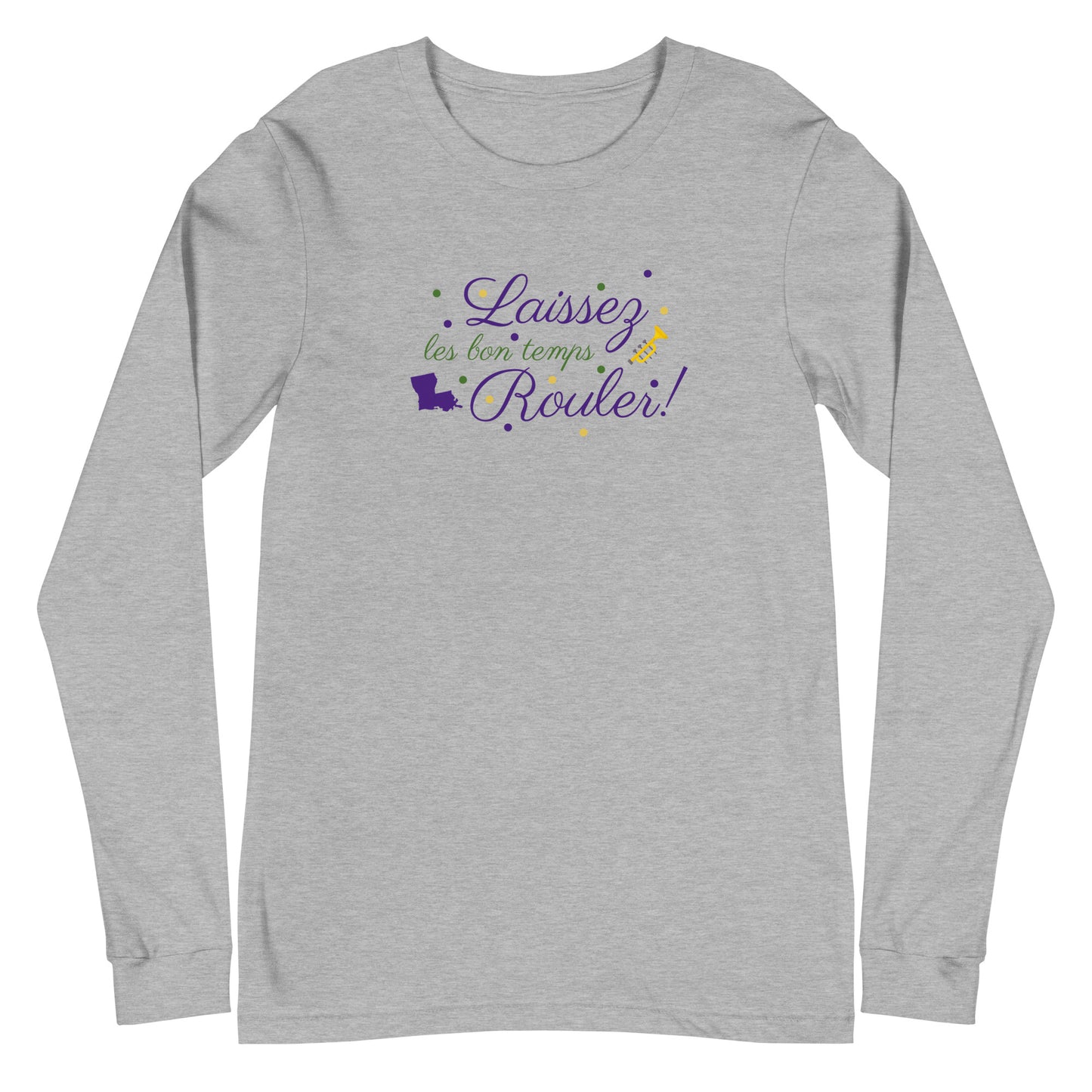 Laissez les bon temps Rouler (long sleeve/dark logo)