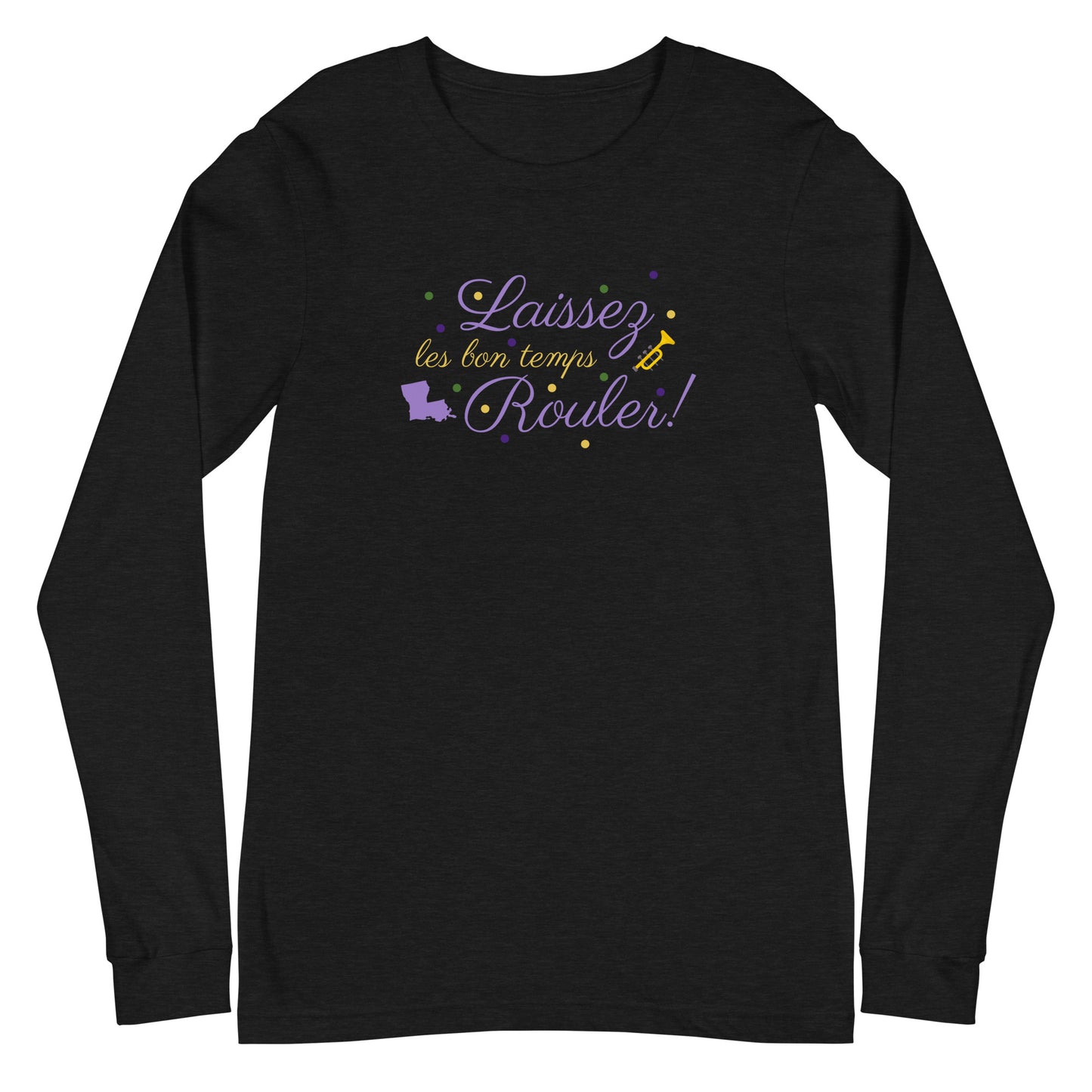 Laissez les bon temps Rouler (long sleeve/light logo)