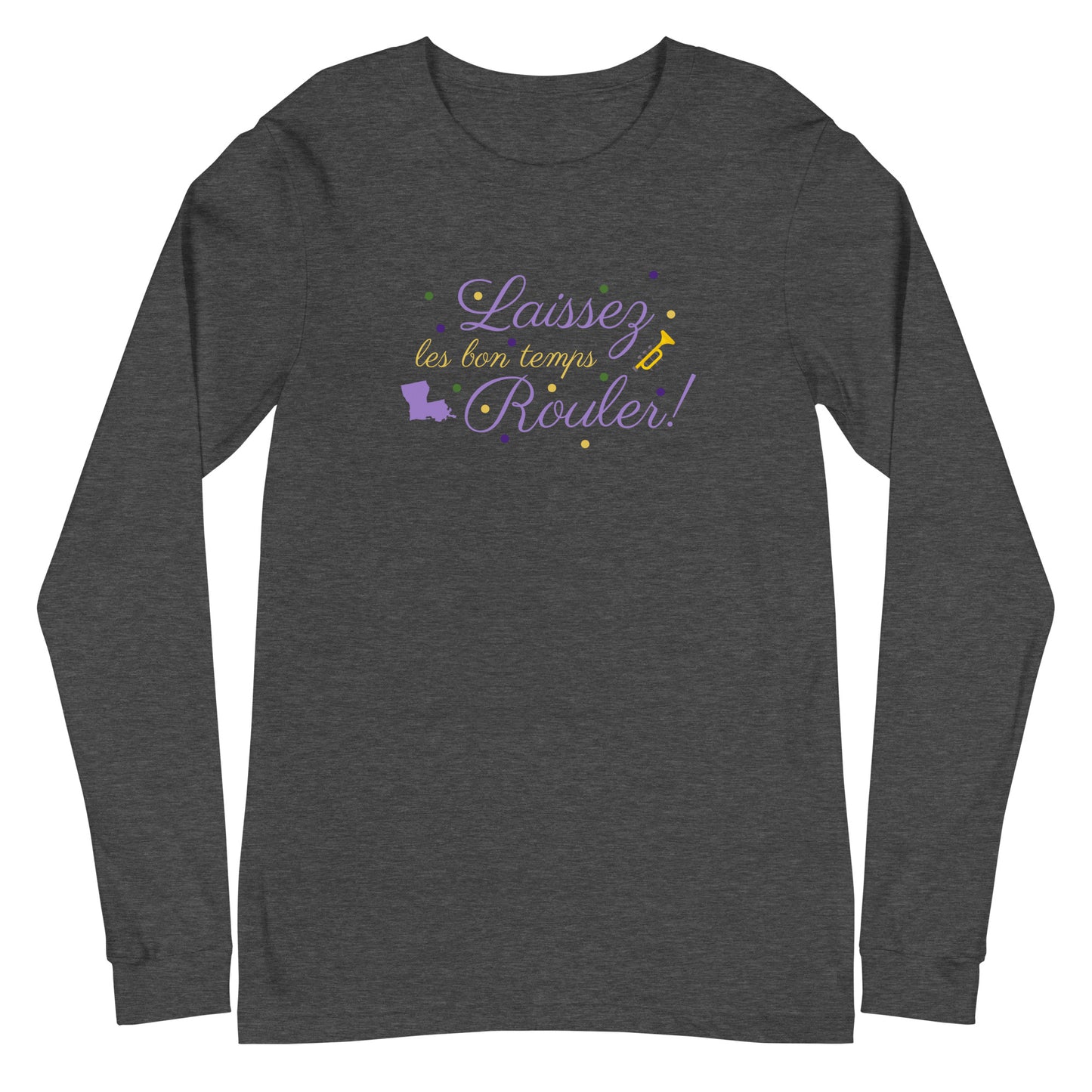 Laissez les bon temps Rouler (long sleeve/light logo)