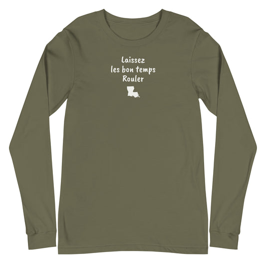 Laissez with LA (long sleeve/light logo)