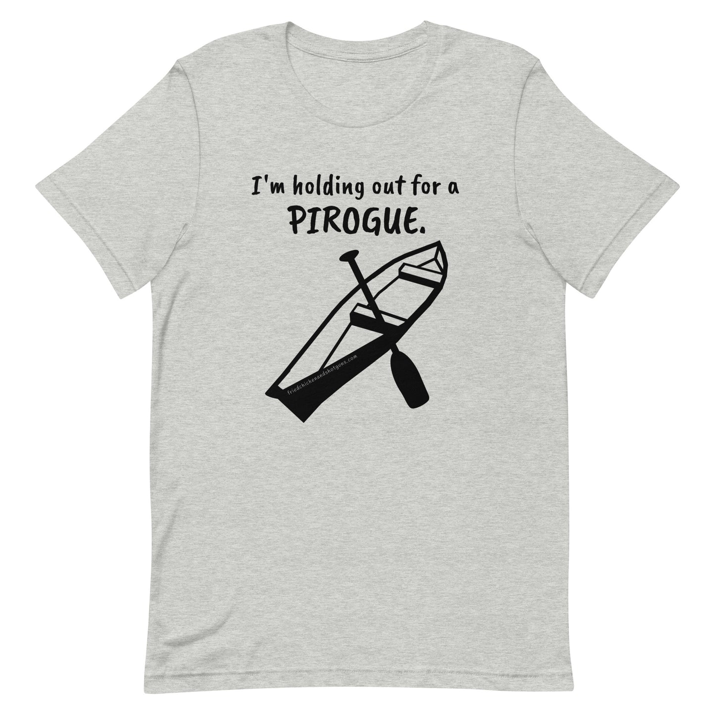 Holding out for a PIROGUE (short sleeve/dark logo)