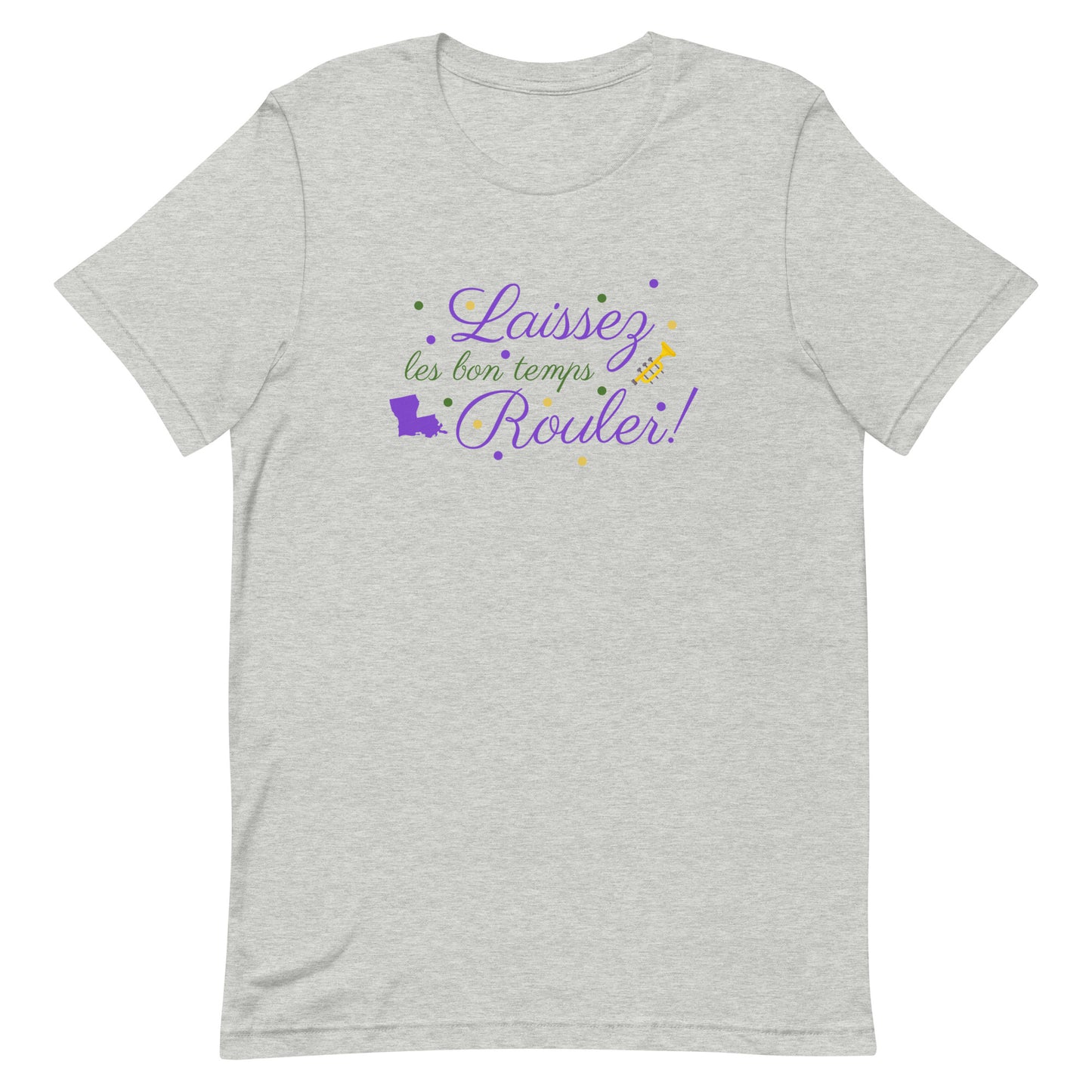Laissez les bon temps Rouler (short sleeve/dark logo)