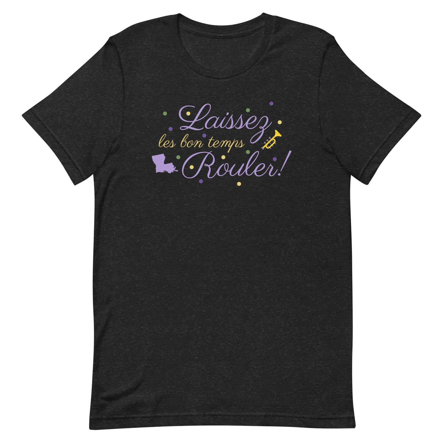 Laissez les bon temps Rouler (short sleeve/light logo)
