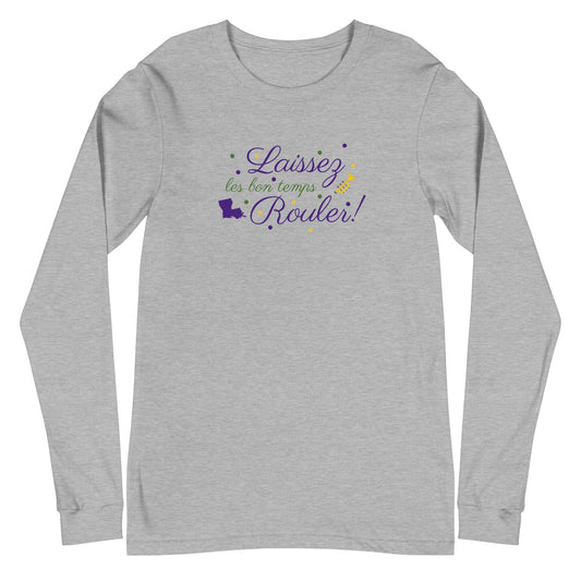 Laissez les bon temps Rouler (long sleeve/dark logo)