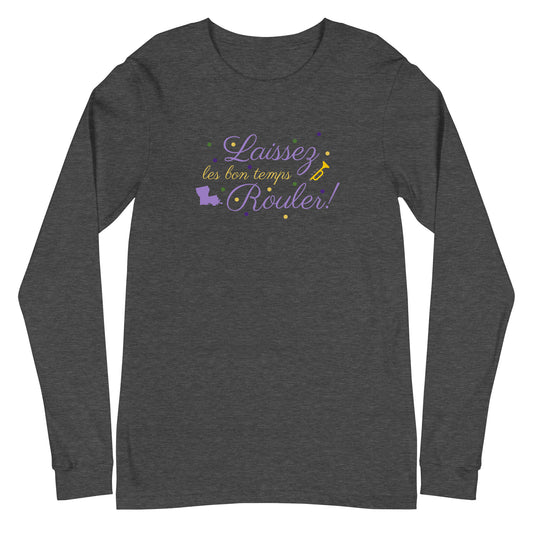 Laissez les bon temps Rouler (long sleeve/light logo)