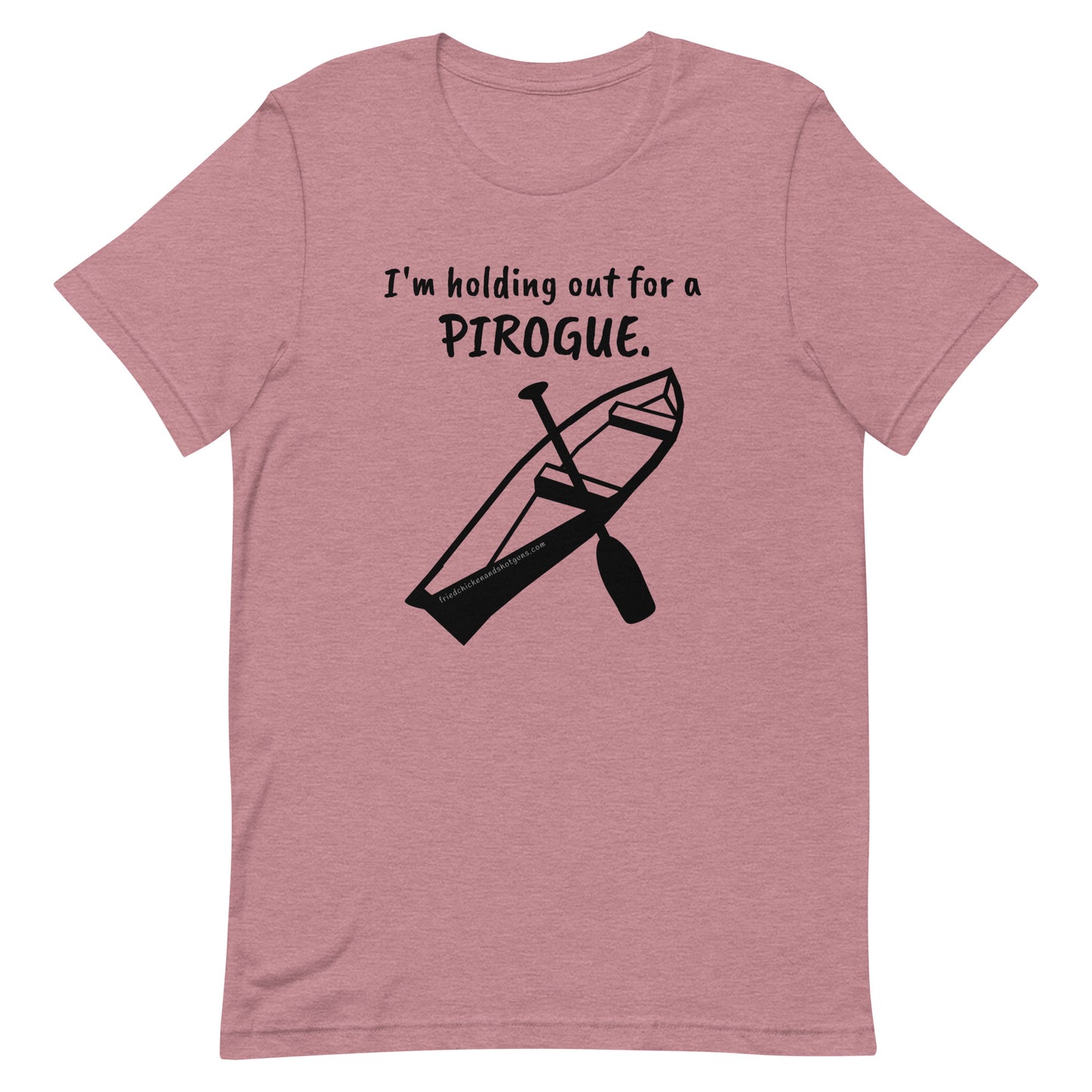 Holding out for a PIROGUE (short sleeve/dark logo)