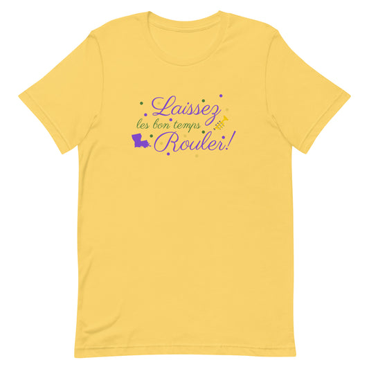 Laissez les bon temps Rouler (short sleeve/dark logo)